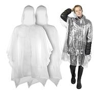 2pk Rain Poncho Adult Waterproof | Rain Coats for Women & Men Disposable Rain Poncho Waterproof Poncho Adults | Clear Raincoat Women Rain Cover Rain Coat Waterproof Ponchos Plastic Waterproof Raincoat