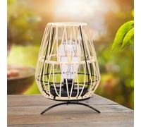 2PK Solar Lanterns Outdoor, Solar Hanging Lantern Lights with Stand Decorative Table Lamp for Garden Patio Courtyard Lawn
