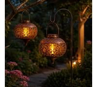 2PK Solar Osman Flaming Lanterns