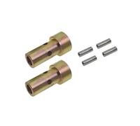 2PK Tractor Quick Hitch Adapter Bushings with 4 Roll Pins TK95029 Compatible with Category 1 3-point Hitch Tractors