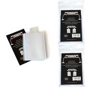 2pks Tabbed Card Sleeves with Easy Pull Tab for Top Loaders & Semi Rigid Holders