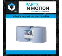 Tork 130052 Wiping Paper Plus Combi Roll / Wiping Paper Rolls Suitable for W1 and W2 Wipers System Dispensers / Extra Strong Paper Towel Roll / Blue / 2 x 255m / Ø 26.2cm