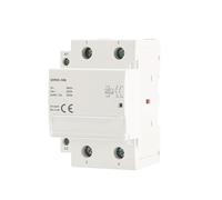 2Pole 100A AC 220V 230V 50/60Hz Din Rail Household AC Modular Contactor Switch Controller Home Hotel Use CZAOINCU(2P 100A 2NO 230VAC)