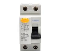 2Pole 40A Residual Current Circuits Breaker Din Rails Earth Leakage Current Breaker Electromagnetic Circuits Electromagnetic Circuit Switches