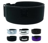 2POOD 4" Weightlifting Belt | CrossFit® Weightlifting Belt | 4-inch Wide and Built for Support, Flexibility, and The Ability to Cross Train Easily