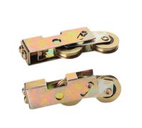 2Ps Sliding Patio Glass Door Roller Efficient Side Adjustable Bearing Wheel Professional Window Bearing Pulley Systems Ball Rear Sliding Door Wheel Replacement