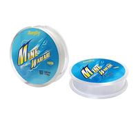 2Roll Fish Line 100 Meters Clear Fishing Wire Nylon Thread Invisible Fish Line for Fishing, Hanging, Craft(Blue 2.5 and 8.0)
