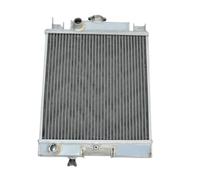 2Row All Aluminum Radiator Compatible For Suzuki Swift Cultus GTI Compatible For Chevy Geo Metro G13 SF 1.3L 1989-1994