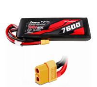 2S 7.4V 7600mAh 60C XT60 Gens Ace G-Tech Li-Po