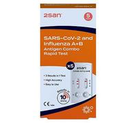 2San Covid-19 And Flu A/B Virus Rapid Test Pack 5s