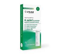 2San Stomach Ulcer Test Kit 1 Pack - Rapid H. Pylori Detection in 10 Mins - Accurate, Easy Stool Sample Test for Home Use - No Prep Needed, Long Shelf Life