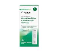 2San Underactive Thyroid Testing Kit, 1 Pack - Accurate and Reliable Underactive Thyroid Test at Home kit, Fast, Easy to Use THS Hormone Self Test, Results in 2 Minutes