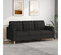 2Seater Sofa Bed Affordable Dark Gray Fabric 140 cm Convertible Couch for Small Spaces Modern Design Comfortable Guest Bed Stylish Living Room Furniture