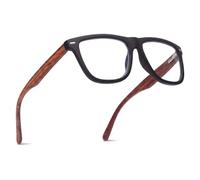 2SeeLife Oversized Blue Light TR-90 Reading Glasses for Men - Medium Fit, Sturdy Frame, Spring Hinges, Premium Readers