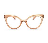 2SeeLife Oversized TR-90 Cat Eye Reading Glasses for Women - Narrow-Medium Fit, Durable and Sturdy Frame, Premium Readers