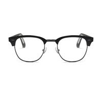 2SeeLife Premium Half Rim Reading Glasses Women & Men - Fits all Face Shapes, Metal & Sturdy Readers, Spring Hinges, Black, +2.25