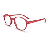 2SeeLife Red Small Retro Round Reading Glasses for Women & Men with Sturdy Made - Trendy Narrow Face Readers for Women & Men - (R-726-Red-1.50-FBA) UK