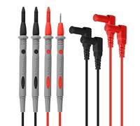 2set 10A Multimeter Test Lead Kit Probes Universal Cable Volt Meter Leads Tester Probe Wire Pen Cable for Digital Multimeters, Electronic Clamp Meter
