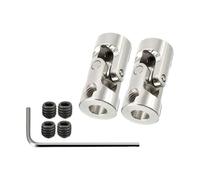 2Set 8mm RC Boat Car Metal Cardan Joint Joint electronic starter Connector Gimbal Couplings Shaft Car Cardan Joint DIY Model Access EKFBQBGW