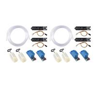 2set Automatic Irrigation DIY Kit Watering System Capacitive Soil Moisture Sensor and Water Pump for Garden Watering DIY