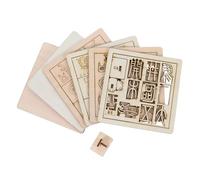 2Set Educational Chinese Character Learning Printing Tool for Hands Learning Stem Development and Creative Interaction and Problem