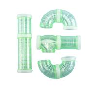 2set Hamster Cage Tunnel Tubes 5.5cm DIY Connectable Pipeline for Exercise Maze