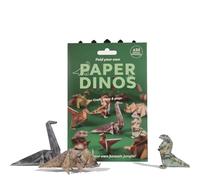 (2Set)Handmade DIY Paper Cats Origami Kit, 50PCS 3D Cat/Dog/Dinosaur Origami Papers Craft Kit, Funny Craft Activity for Adults & Kids, DIY Animal Desk Decor & Gift for Animal Lovers,Dinosaur,2Set
