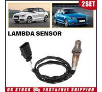 Lambda Sensor fits SEAT LEON 1P1 Post Cat 1.4 1.6 05 to 12 Oxygen Genuine Bosch