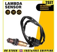 Lambda Sensor fits SEAT LEON 1P1 Post Cat 1.4 1.6 05 to 12 Oxygen Genuine Bosch