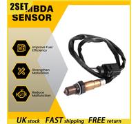 Lambda Sensor fits SEAT LEON 1P1 Post Cat 1.4 1.6 05 to 12 Oxygen Genuine Bosch
