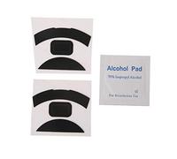 2Set Mouse Skates Feet Pads Mouse Feet Sticker For Razer-Deathadder Mouse Black Curved Edges Mouse Feet Mouse Feet Mats Pad Gaming Replacement Keyboard Foot Pads Dust Covers Replace