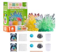 2Set Valentines Gifts for Kids, Crystal Growing Science Kit, Crystal Growing Kit, Educational Toys, Fun Classroom Exchange Science Kits, Crystal Making, Valentines Day Gifts for Kids Classroom (B)