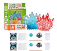 2Set Valentines Gifts for Kids, Crystal Growing Science Kit, Crystal Growing Kit, Educational Toys, Fun Classroom Exchange Science Kits, Crystal Making, Valentines Day Gifts for Kids Classroom (A)