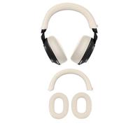 [2Sets] for Bowers & Wilkins Px7 S3 Case Cover,NOUKAJU Silicone Protective Cover,Headphones Accessories,Silicone Ear Pads & Headband,Case for B&W Px7 S3 Headphones(Off-White)