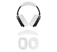 [2Sets] for Nothing Headphone (1) Case Cover,NOUKAJU Silicone Protective Cover,Headphones Accessories,Silicone Ear Pads & Headband,Case for Nothing Headphone 1(Clear-White)