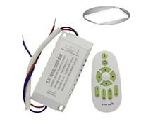 2Sets LED Driver Intelligent 2.4G Wireless RF Remote Controller 40-60x2W Dimmable For Ceiling Light Transformers DIY