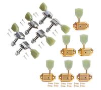 2sets of 6pcs 3L3R Guitar Deluxe Tuning Pegs Machine Heads For Gibson-Chrome+Black