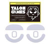 2Sets of TALONGAMES Rounded Curved Edges Mouse Feet Skates Compatible with Pulsar X2 / X2 Mini Gaming Mouse Feet Replacement, 0.8mm, Pure PTFE Material with Super Smooth Glide Pads