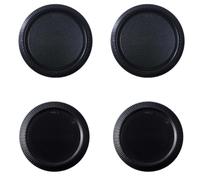 2Sets Rear Lens Cap Camera Body Cover Compatible with Fuji X-Mount Lens & Camera X-Pro1 Pro3, S10; X-M1 M5, X-E1 E2 E4 E5, X-A1 A2 A5 A7, X-H1 H2 H2S, X-T1 T3 T4 T5 T10 T30 T30II T30 III T50 T100 T200