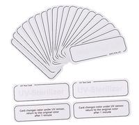 2sets Strips Intensity Test Cards Detection Paper for Devices Boxes Bags Basic Reliable Strength Monitoring 20pcs*2
