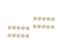 2sets Unfinished Wooden Gyroscope for DIY Painting Plaything to Enhance Creativity Hand Eye Coordination and Fine Motor Skills for Boys 10pcs*2