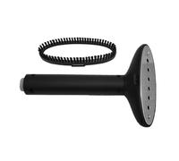 2sets Universal Garment Steamer Brush Head Stainless Steel Nozzle | Ergonomic Design for Uniform Steam Distribution, Suitable for Curtains and Garment Edges, for Home Use