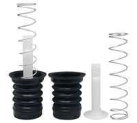 2sets Washing Machine Drain Valve,Rubber Plug Drain With Spring For Twin Tub Washer Dryer 2 In 1 Combo Washing Machine Accessories(Type D)
