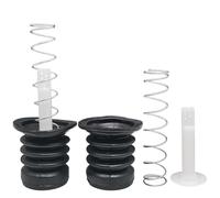 2sets Washing Machine Drain Valve,Rubber Plug Drain With Spring For Twin Tub Washer Dryer 2 In 1 Combo Washing Machine Accessories(Type B)