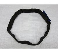 2T Black Endless Lifting Round Sling 1.25M EWL 2.5M Circumference