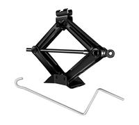 2T Car Scissor Jack - 115-390mm Height Adjustable Auto Lift, Steel Vehicle Tire Changing Tool for Emergency Roadside Assistance