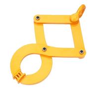 2T Lifting Clamps for Wood, Heavy-Duty Pallet Puller & Grabber Hook Tool, Forklift Chain Compatible for Efficient Wood Lifting & Transporting