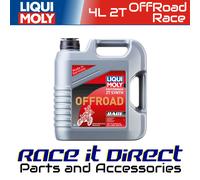 LIQUI MOLY Motorbike 2T Synth Offroad Race | 4 L | Motorcycle 2-Stroke Oil | Item No.: 3064, Silver