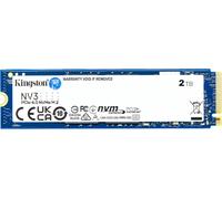 2TB (2000GB) Kingston NV3 M.2 NVMe SSD - PCIe Gen4 x4, 6000MB/s R, 5000MB/s W