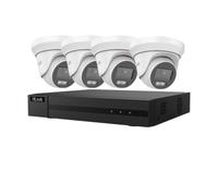 (2TB)X4 HIKVISION HILOOK 5MP 4CH DVR 2MP ANALOG CCTV CAMERA AUDIO KIT
